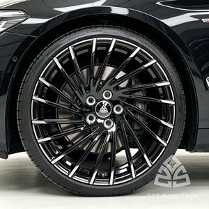 Cerchi Forgiati Personalizzati 722Auto Nero Lucido 19-22 Pollici 5x120 5x130 per Land Rover Range Rover <span class=keywords><strong>Velar</strong></span> Autobiography - Product Image 1