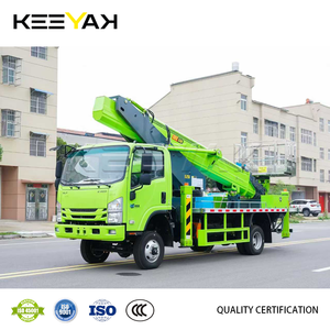 28 מ 'עבודה אווירית משאית isuzu עבודה אווירית משאית 200 ק "ג קיבולת עומס 4 x2 גבוהה להרים דלי משאית פעולה אווירית גבוהה - Product Image 3