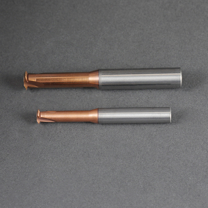 Carbide rắn răng đơn xoắn ốc chủ đề Mill hrc55 thép cứng CNC chủ đề Cutter Metric threading End Mill - Product Image 4