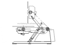 Localisateur de soudage à levage hydraulique compatible avec manipulateur de soudage pour ligne de production de soudage automatique complète de petits réservoirs