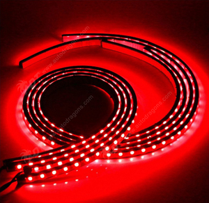 Autodragons RGB - Kit de Luces LED para Chasis de Coche, Tira de Luces de Neón para la Parte Inferior del Vehículo, Lámpara de Ambiente, Control de Música por Aplicación Universal - Product Image 4