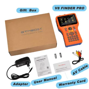 OEM ODM Détecteur de signaux numériques Compteur H.265 Combo Compteur DVB-S2 DVB T2 DVB C Écran 4.3 pouces CCTV <span class=keywords><strong>V8</strong></span> <span class=keywords><strong>Finder</strong></span> <span class=keywords><strong>Pro</strong></span> - Product Image 1