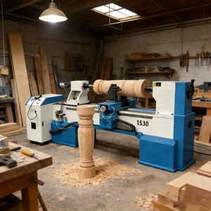 CNC <strong>Wood</strong> <strong>Lathe</strong> 7T 4 Uses CNC <strong>Wood</strong> <strong>Lathe</strong> for Roman Column 5 Axis Ultra CNC <strong>Wood</strong> <strong>Lathe</strong> Machine ATC <strong>Tools</strong> - Product Image 1