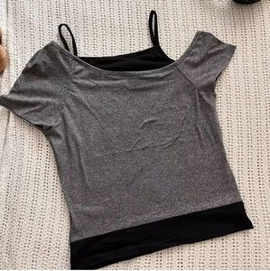 Emo Grunge Shirts Dames 2000s Elektrische Gitaar Grafische Baby Tees Tweedelig Korte Mouw Vintage Y2k Crop Top Goth Alt Kleding - Product Image 5
