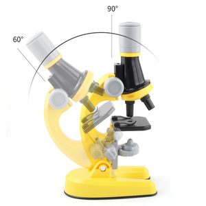 Microscopio HD 1200X, Juguetes Educativos Monoculares para el Aprendizaje de Ciencias Biológicas en el Laboratorio - Product Image 4
