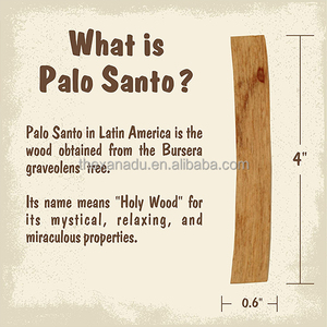 <span class=keywords><strong>Palo</strong></span> <span class=keywords><strong>Santo</strong></span> peruano aromático de calidad superior, palos de curación Natural para meditación, 3,4 pulgadas, venta al por mayor - Product Image 2