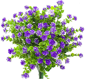 Grandes fleurs artificielles résistantes aux UV, Faux plastique, plantes à <span class=keywords><strong>feuillage</strong></span>, pour la maison, le bureau, la décoration de la ferme de mariage, 1 pièce - Product Image 4
