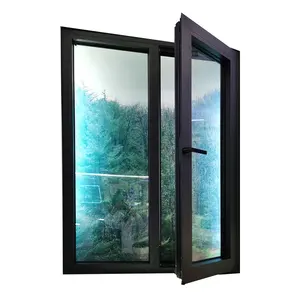 European Style Casement Windows Customized Villa House Window with Thermal Break Frame Mosquito Mesh