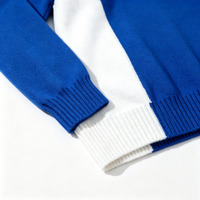 Pull jacquard col rond pour homme, tricot décontracté, nouvelle collection printemps, vente en gros, personnalisation du logo frontal, fabrication ODM