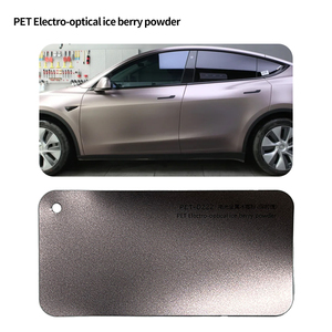 Film Vinyle Adhésif Mat pour <span class=keywords><strong>Voiture</strong></span> Effet Glacé Électro-optique Personnalisé 1,52*15m Auto-Réparant Changeant <span class=keywords><strong>de</strong></span> Couleur Protection UV 6,4mil - Product Image 1