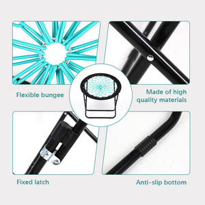 분조 의자 번지 디쉬 체어 접이식 캠핑 게임 휴식 재미 의자 - Product Image 4