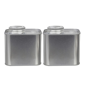 Barattolo Quadrato con Tappo a Vite <span class=keywords><strong>per</strong></span> Conservazione di Caffè in Grani e Cibo <span class=keywords><strong>per</strong></span> Animali, <span class=keywords><strong>per</strong></span> Cani e <span class=keywords><strong>Gatti</strong></span>, Confezione da 125g, Vendita all'Ingrosso - Product Image 5