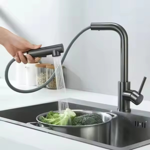<span class=keywords><strong>Grifo</strong></span> <span class=keywords><strong>de</strong></span> <span class=keywords><strong>Cocina</strong></span> Moderno <span class=keywords><strong>de</strong></span> Acero Inoxidable SUS 304, <span class=keywords><strong>Extraíble</strong></span>, <span class=keywords><strong>con</strong></span> Rociador, Rotación <span class=keywords><strong>de</strong></span> 360°, Mezclador <span class=keywords><strong>de</strong></span> Agua Fría y Caliente, Sin Plomo - Product Image 3
