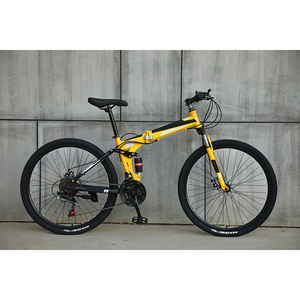 21 स्पीड एल्यूमीनियम मिश्र धातु पूर्ण शॉकप्रूफ फ्रेम डिस्क ब्रेक ब्रेक ब्रेक ब्रेक माउंटेन बाइक 26 इंच वयस्क साइकिल - Product Image 2