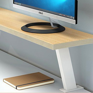 Organizador de Escritorio Extensible Moderno de Una Sola Capa, Ajustable, con Abrazadera, Estante de Escritorio con Estilo - Product Image 2