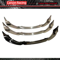 Diffuseur avant brillant en fibre de carbone (fixation par vis) pour Mazda MX5 Miata 2005-2016 - Pièce auto