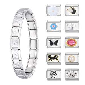 ตงกวน Yiwu Diy Cornicello ฮอร์นลิงค์ดาว Paquete สร้อยข้อมืออิตาเลี่ยนสําหรับภาษาอิตาลี - Product Image 5