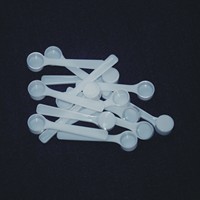 Voedselveilige 1ml plastic lepels, op maat gemaakte maatlepels, voedsellepels, voedsellepels in meerdere maten, verkrijgbaar in bulk