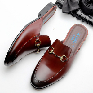 Chaussures habillées en cuir véritable pour hommes, design italien, grande taille, chaussures Oxford, dropshipping, vente en gros, chaussures habillées décontractées pour hommes - Product Image 1