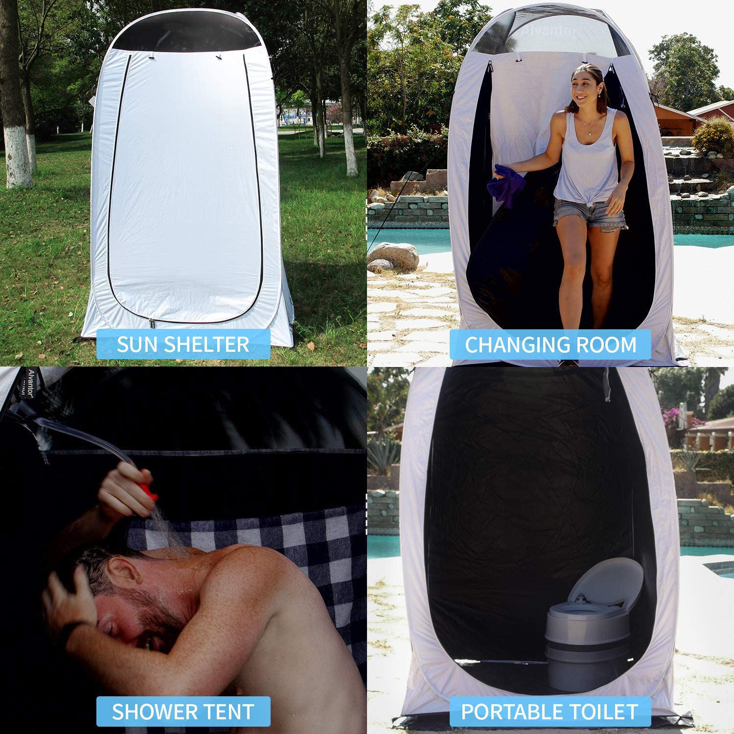 Pop Up Toilet Outdoor Camping Tent