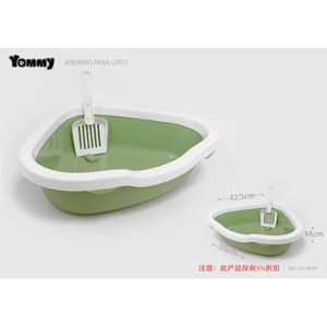Bac à litière pour chat Yommy 55x42.5x14cm avec pelle pour chats - Product Image 1