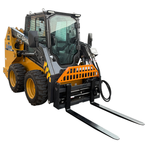 מלגזת משטחים הידראולית מתכווננת של Landhonor, כושר נשיאה 3000 ליברות, 48 שיניים למזלג, מתאים לציוד בנייה במשקל 10-20 טון - Product Image 4