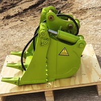 Bucket Thumb Excavator LS LS02 Berkualitas Tinggi dengan Bukaan Rahang Maksimal 460mm, Garansi 1 Tahun untuk Excavator Multi-Ton, Penggunaan Konstruksi
