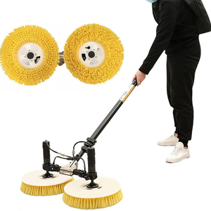 <span class=keywords><strong>Brosse</strong></span> de nettoyage télescopique à double tête de 3,5 mètres <span class=keywords><strong>pour</strong></span> <span class=keywords><strong>panneaux</strong></span> <span class=keywords><strong>solaires</strong></span>, version alimentée par courant alternatif à double tête - Product Image 3