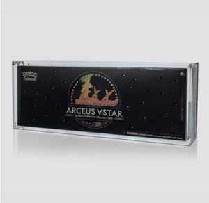 กล่องอะคริลิคใสสำหรับโชว์โปเกมอน อาร์เซียส วีสตาร์ แบบเปิดได้ด้วยแม่เหล็กแรงสูง - Product Image 1