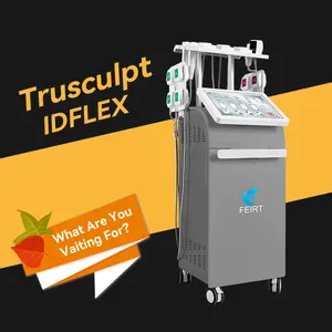 Yüksek teknoloji Cutera trusculpt 4d kasları trusculpt monopolar rf id + flex güzellik makinesi teşvik