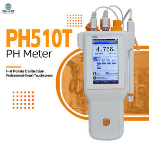 <span class=keywords><strong>pH</strong></span>-mètre portable professionnel PH510T, thermomètre, mètre <span class=keywords><strong>mV</strong></span>, étalonnage 5 points et ATC pour l'analyse de la qualité de l'eau - Product Image 2