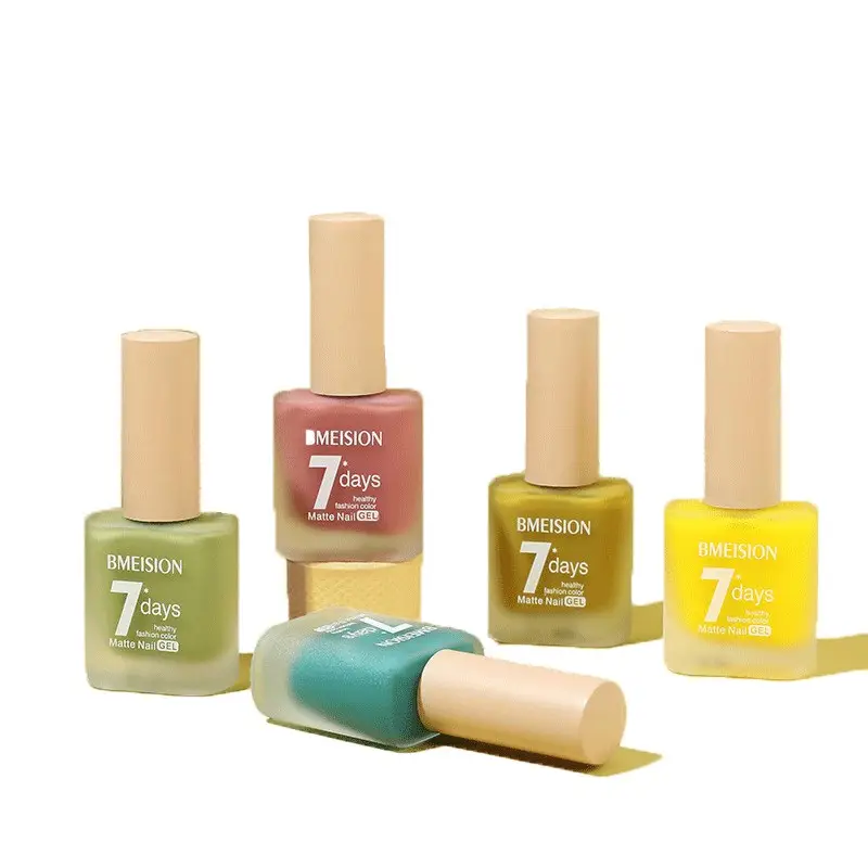 BMEISION 15ml matti erter matter Nagellack luft trocken kein Backen Wasserbasis Nagellack ungiftig Gel politur 30 Farben