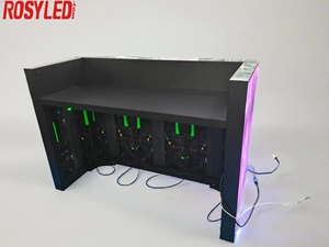 תצוגת לד לדיג'יי בבר לילי, תצוגת לד צבעונית מלאה לרקע של דיג'יי, תצוגת לד לרקע של דיג'יי בבר לילי לפסטיבל מוזיקה אלקטרונית - Product Image 4