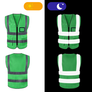 <span class=keywords><strong>Gilet</strong></span> de sécurité réfléchissant multifonctionnel personnalisé avec logo gratuit, haute visibilité, multicolore, pour les chantiers, vêtements de sécurité, <span class=keywords><strong>prix</strong></span> d'usine OEM - Product Image 2