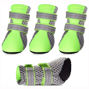 <span class=keywords><strong>Botas</strong></span> antideslizantes para <span class=keywords><strong>perros</strong></span> pequeños, medianos y grandes, Protector de pata de malla transpirable, venta al por mayor - Product Image 1