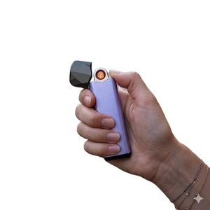 Encendedor Eléctrico de Moda 60K, Recargable por USB, Carcasa Degradada, Sin Llama, Resistente al Viento, Popular en Europa - Product Image 6
