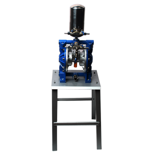 Bomba neumática de plástico de doble diafragma accionada por aire de 3/4 pulgadas para revestimiento de pintura, pegamento de tinta, industria química de <span class=keywords><strong>farmacia</strong></span> - Product Image 6