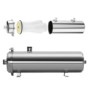 Xách tay SS304 toàn bộ nhà Hệ thống lọc nước bằng thép không gỉ Jumbo lọc nước với bồn rửa Bộ lọc nước để sử dụng nhà - Product Image 4