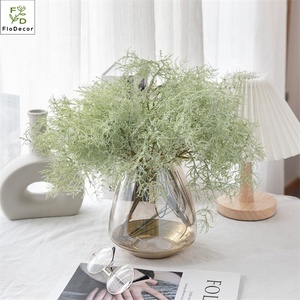 Nouvelle conception de bouquet de gazon artificiel d'extérieur, toucher réaliste, gazon souple en plastique, mini bouquet de gazon, <span class=keywords><strong>plante</strong></span> de <span class=keywords><strong>romarin</strong></span> - Product Image 1