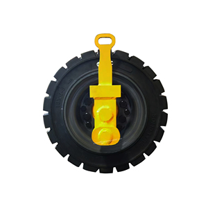 16 "22" 5T 7T Side Mount Traseira Aço & Borracha Alta Capacidade de Carga Shipping <span class=keywords><strong>Container</strong></span> Wheels Set Kit para 20ft/40ft Containers - Product Image 1