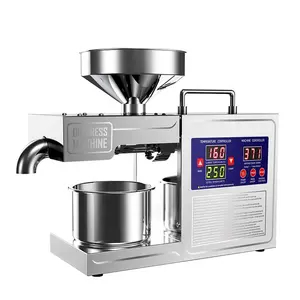 Domestic mini oil press for kitchen use for peanut sasame seed