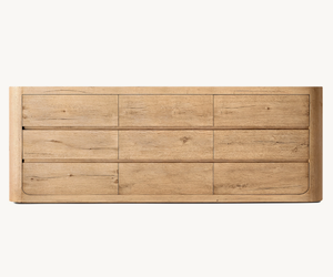 Armario de lujo personalizado, muebles de dormitorio, marco de madera maciza, tocador de 9 cajones de <span class=keywords><strong>alta</strong></span> calidad - Product Image 3