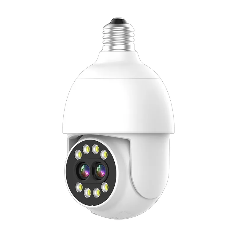 Originele Fabrikant Thuis Draadloze Wifi E27 Lamp Bewaking Slimme Lamp Camera