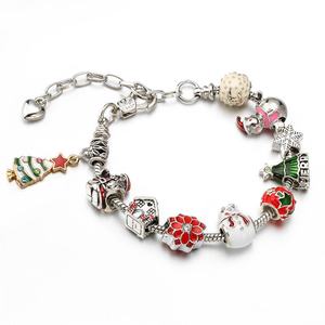 MIENTER 2023 bracelet à breloques en acier inoxydable pour homme, couronne de boule tressée et perlée - Product Image 4