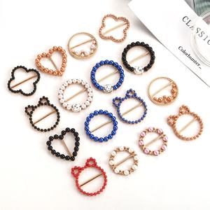 Oro Metal círculo cristal Rhinestone cristal decorativo hebilla vestido cinturón joyería accesorios de ropa - Product Image 2