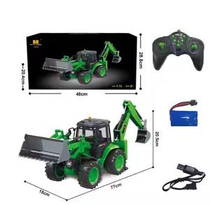 Huina 1579 RC coche camión 2 vías excavadora Control remoto carretilla elevadora ingeniería coche 1:14 modelo RC excavadora - Product Image 4