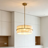 Lustre décoratif en fer et coton pour la maison, avec plusieurs douilles E26/E27, luminaire suspendu pour l'intérieur