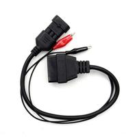 Câble adaptateur OBD2 16 broches vers 3 broches, faisceau de câblage de diagnostic automobile 12V pour équipement de machinerie