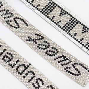 شريط حجر الراين الإصلاح الساخن إكسسوارات ديي الملابس حذاء فلاش أجزاء قبعة للسراويل فساتين-أحجار الراين عالية الجودة لتزيين الخياطة - Product Image 3