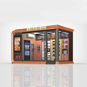 Pré-fabricada Tudo-em-um Smart City Service <span class=keywords><strong>Station</strong></span> Mobiliário Outdoor Solução Digital Integrada para Transporte Inoxidável - Product Image 2